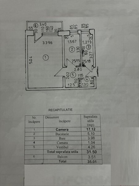 Dristor, Ramnicu Sarat, bloc mixt, garsoniera, etaj 1/10